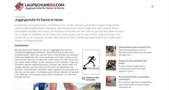 Desktop Screenshot of laufschuhe24.com